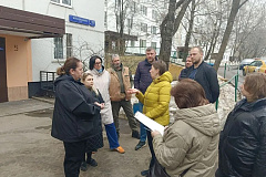 Обход территории района