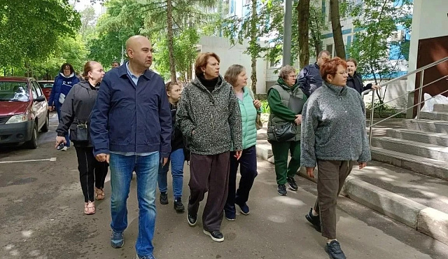 Обход территории района