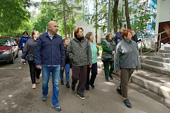 Обход территории района