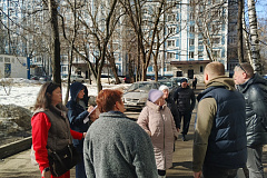 Обход территории района